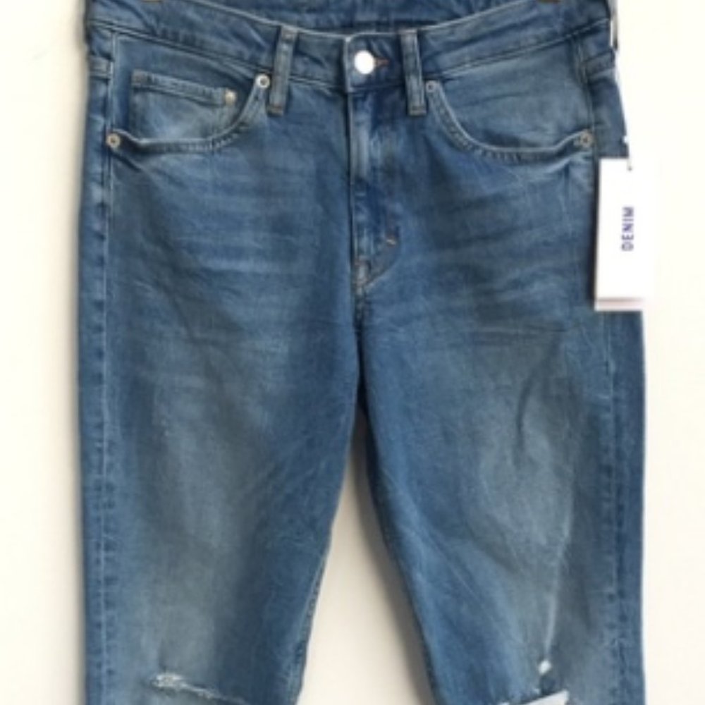 Girlfriend Fit - Raw Hem - Skinny Jeans